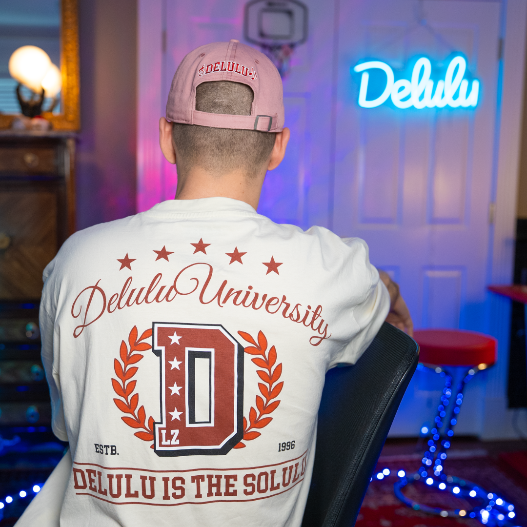 Delulu University Student Uniform T-Shirt