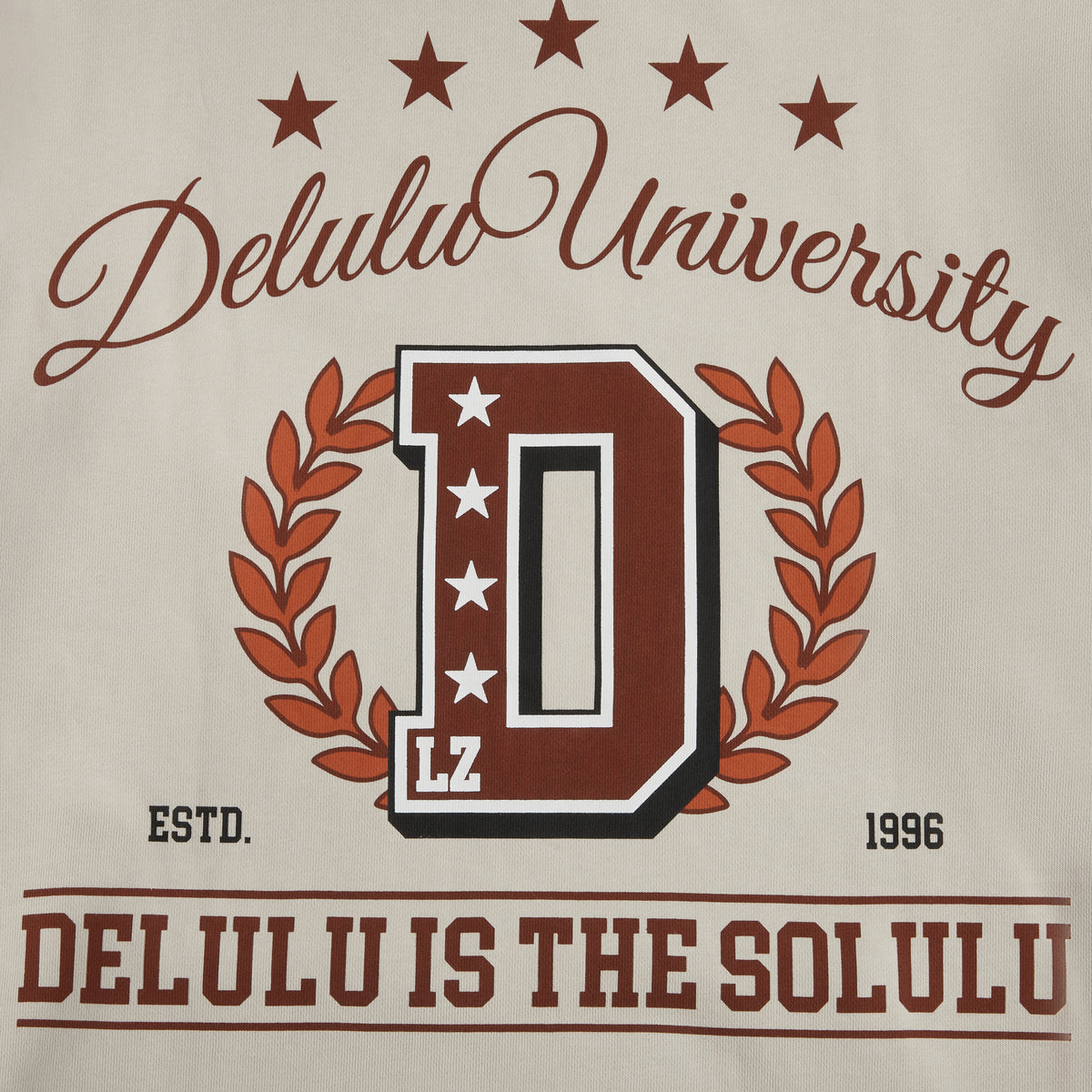 Delulu University Official Hoodie